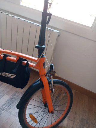 Bicicleta Plegable Citizen Naranja