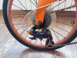 Bicicleta Plegable Citizen Naranja