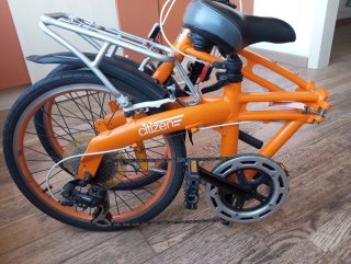 Bicicleta Plegable Citizen Naranja