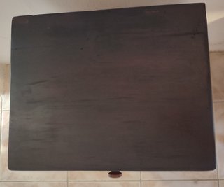 Comodino antico vintage in legno