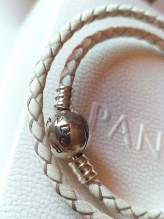 Pulsera Pandora  Blanca 17cm
