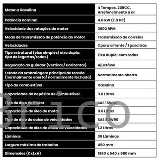 Segadora de Martillos - 208cc - 7Hp - BMFC01