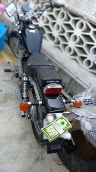 Honda Rebel CMX 250 1997 Negra