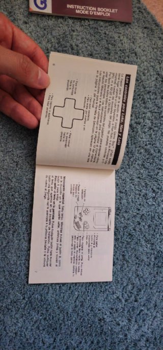Star Wars Game Boy Manuale Istruzioni