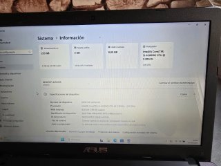 Portátil Asus R510V Negro/rojo