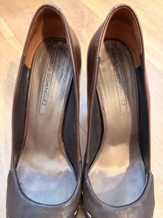 Scarpe Adolfo Domínguez in pelle marrone taglia 40