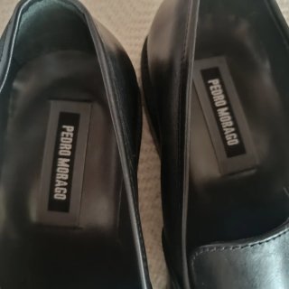 Zapatos de piel Pedro Morago negros