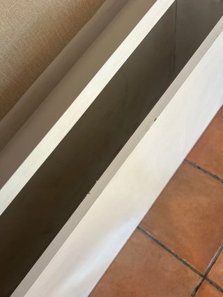 Cabezal de cama 105 cm blanco