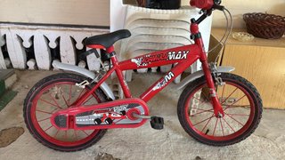Bicicleta infantil roja Formula Max