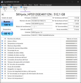 SK Hynix HFS512GEJ4X112N SSD 512GB