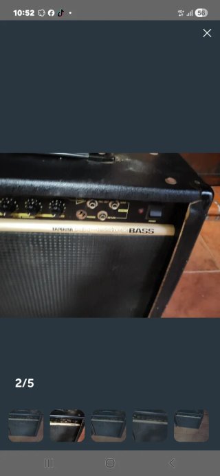 Amplificador  Yamaha y Guitarra Eléctrica