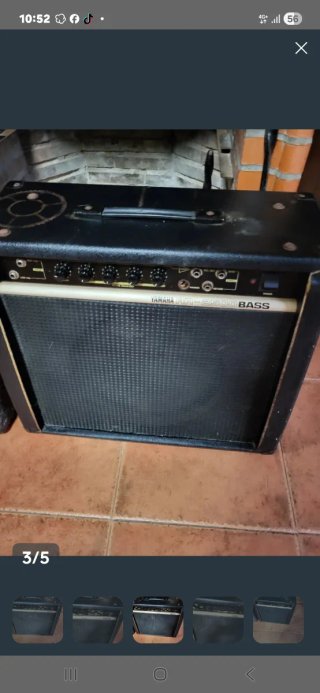 Amplificador  Yamaha y Guitarra Eléctrica