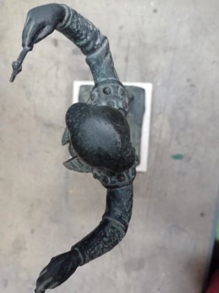 Escultura Banderillero A. Peralta Bronce