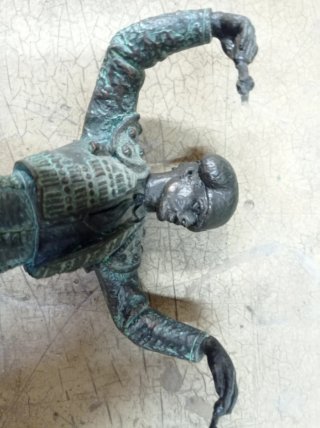 Escultura Banderillero A. Peralta Bronce