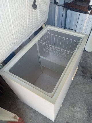 Congelador horizontal blanco