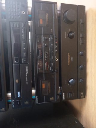 Equipo HIFI Sony Negro