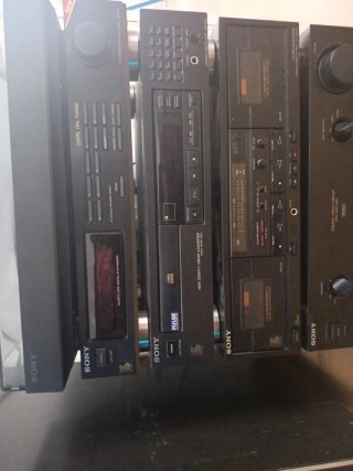 Equipo HIFI Sony Negro