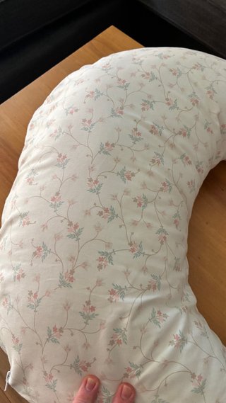 Cojín de lactancia estampado floral