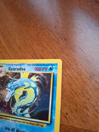 Gyarados 6/102 Base Set 2000 Carta Pokemon