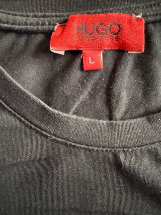 Camiseta Hugo Boss Negra Talla L