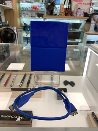 Disco Duro Externo WD My Passport 4TB Azul