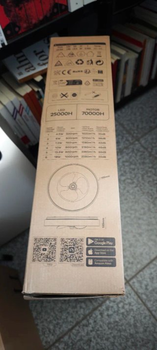 Ventilador LED Aigostar