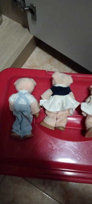 4 Muñecos Chapó y Madera Nuevos