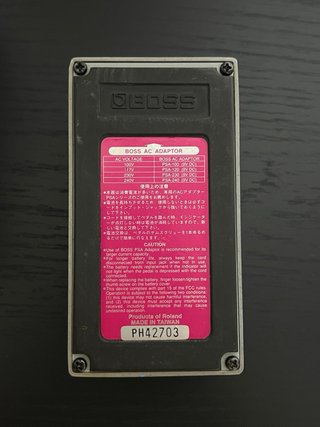 Boss CH-1 Super Chorus 1995 (Pink Label)