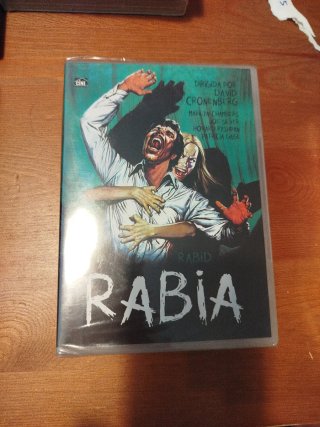 DVD Rabia David Cronenberg Terror Español