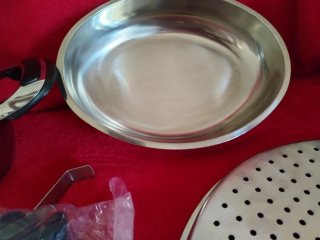 Pentola Vaporiera Acciaio Inox 18/10