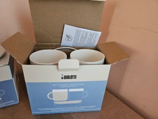 Set 2 Tazze Bialetti  caffe 2 tazze The