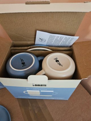 Set 2 Tazze Bialetti  caffe 2 tazze The