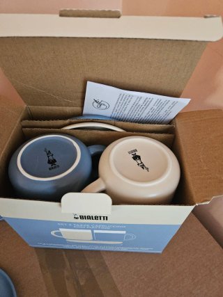 Set 2 Tazze Bialetti  caffe 2 tazze The