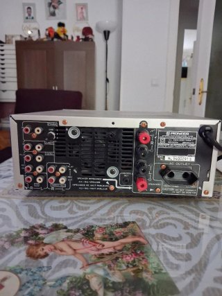 Amplificador Estéreo Pioneer A-C5 Plata