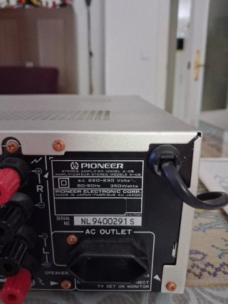 Amplificador Estéreo Pioneer A-C5 Plata