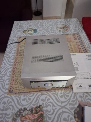 Amplificador Estéreo Pioneer A-C5 Plata