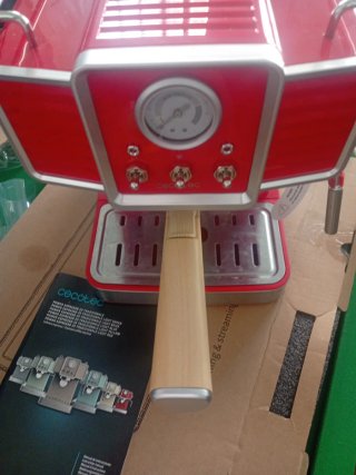 Cafetera Cumbia Espresso Tradizionale Light Red