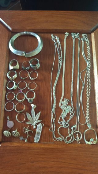 Lote joyas plata
