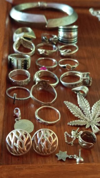 Lote joyas plata