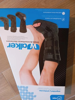 Bota ortopédica Walker Prim Negra