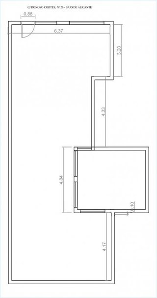 Local comercial en venta en Carolinas Bajas en Alicante