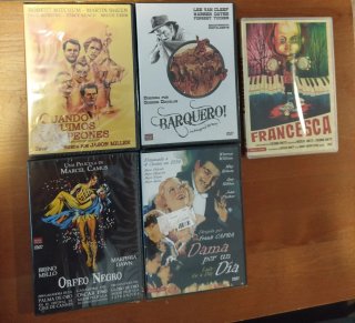 Películas DVD Clásicas 10€/unidad