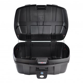 Baúl Moto Negro para 2 Cascos