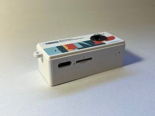 Mini Fotocamera Vintage Thumb Camera Portachiavi Retro