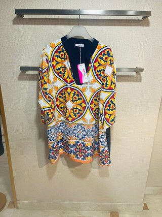 Blusa donna LadyXL satin