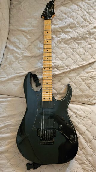 Cambio Ibanez RG350BK por PRS NF3