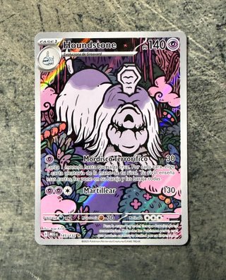 Houndstone Mega Evolucion Carta Pokemon