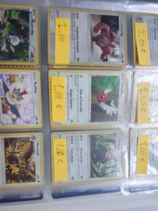 Lote Cartas Pokémon: Lickitung, Bidoof, Snorlax, S