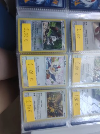 Lote Cartas Pokémon: Lickitung, Bidoof, Snorlax, S