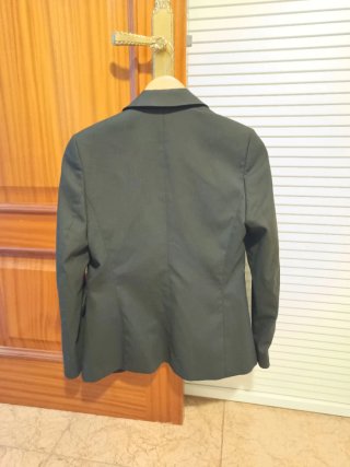 Americana Benetton Negra Mujer